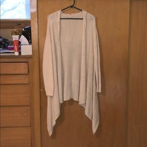 Mossimo cream sweater with hood